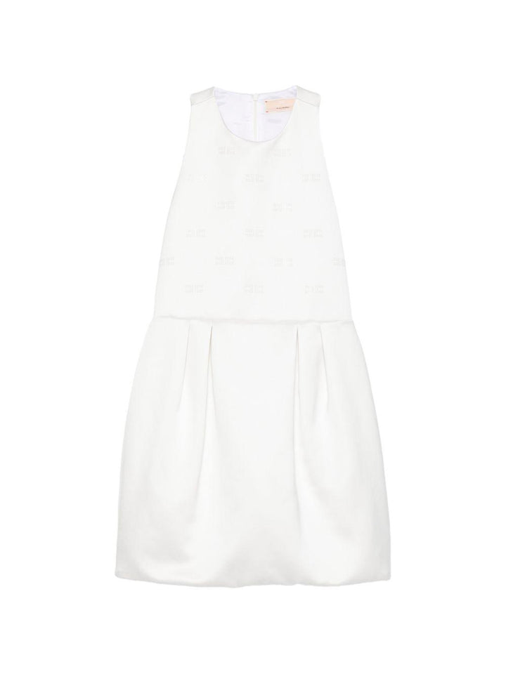 Abito avorio per bambina EFAB6670RA016 0004 Elisabetta Franchi Kids 