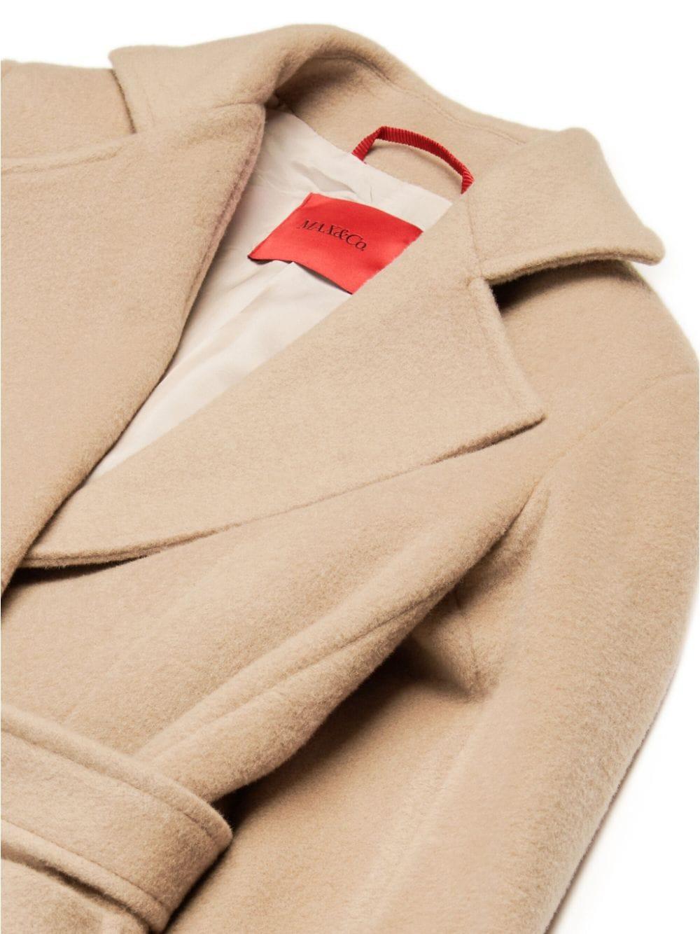 Cappotto beige per bambina