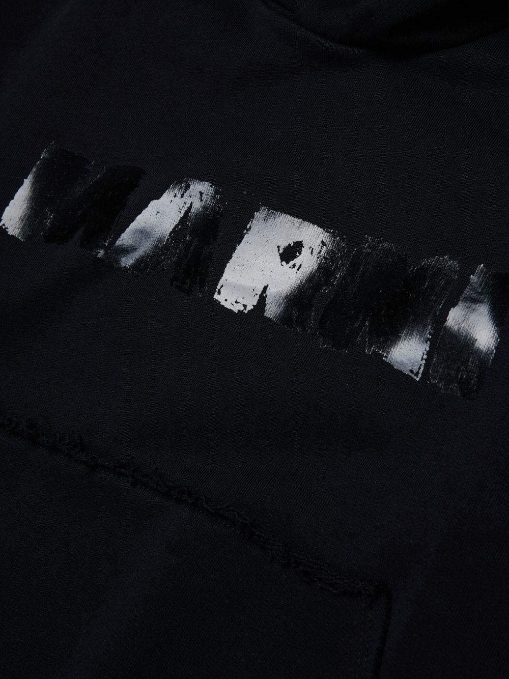 Felpa nera per bambino M01886M00YA 0M900 Marni Kids 