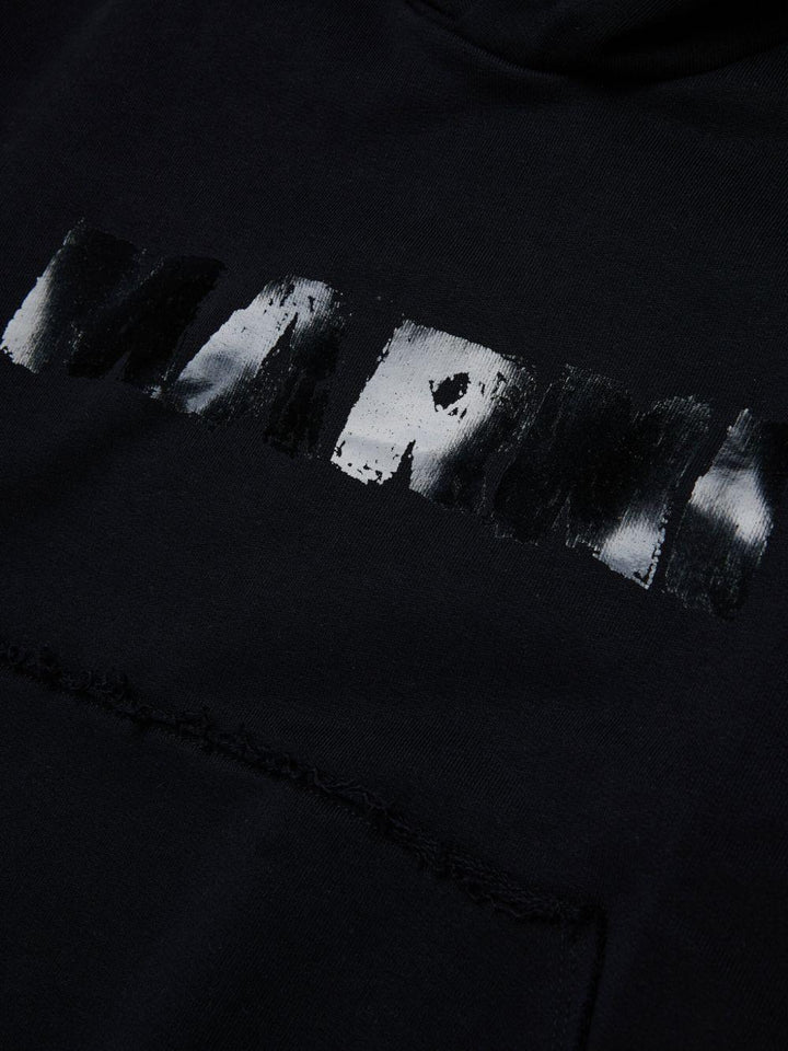 Felpa nera per bambino M01886M00YA 0M900 Marni Kids 