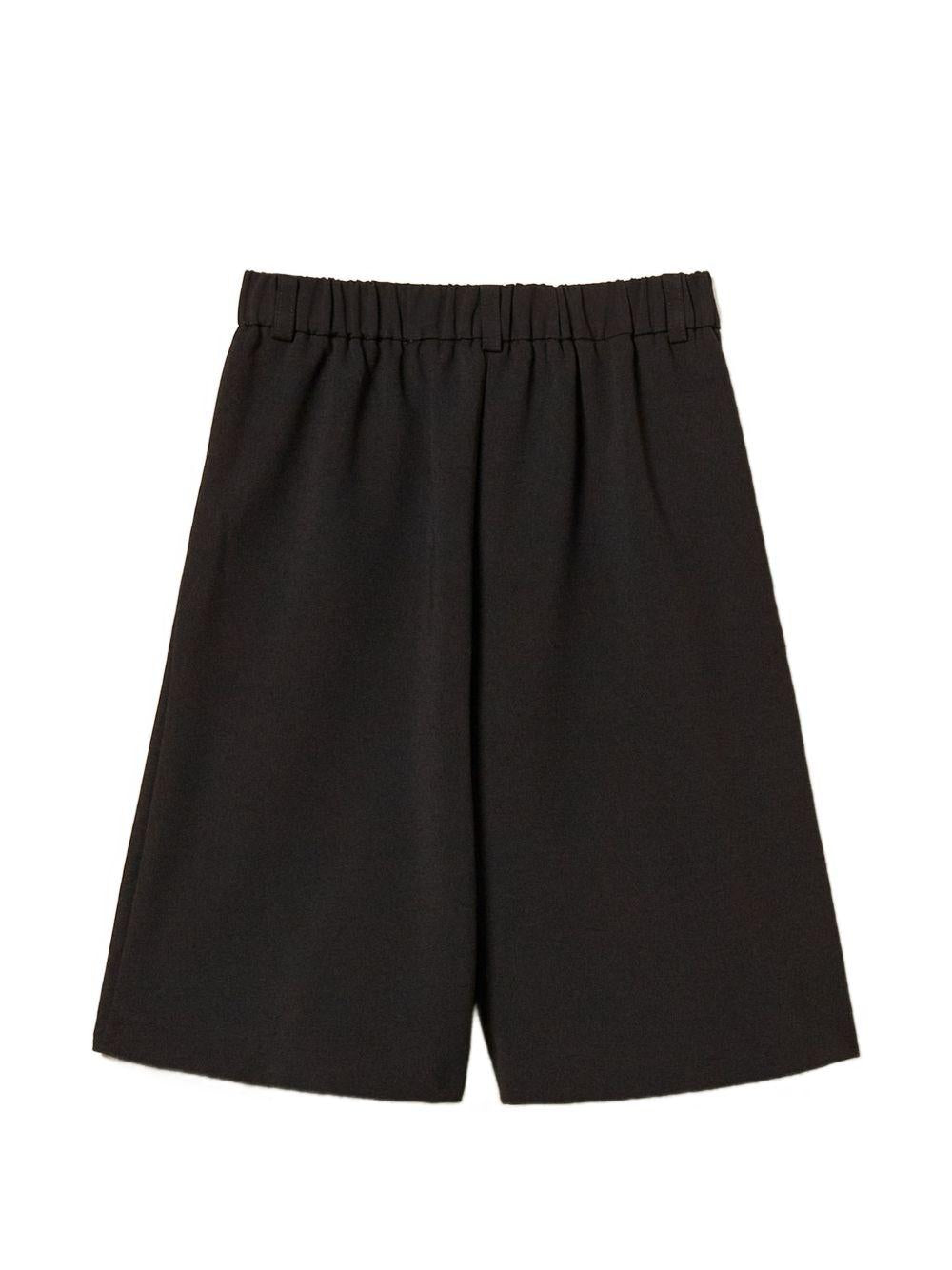 Bermuda nera per bambina 261GJ2Q57 00006 Twin Set 