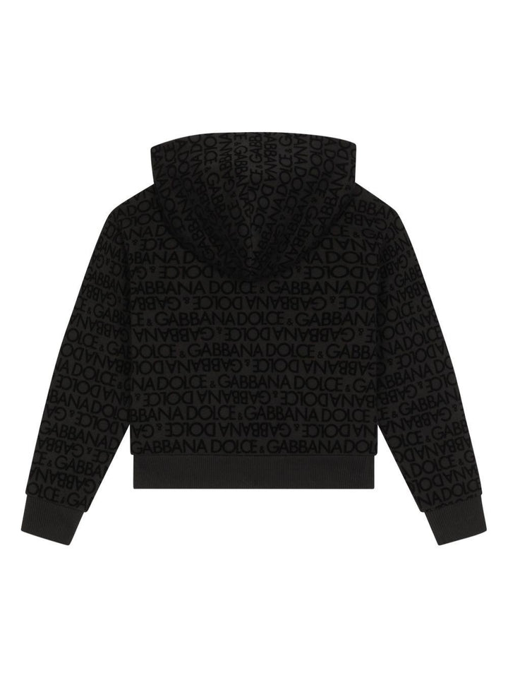 Felpa nera per bambino L4JWJCG7K2H HNXCN Dolce & Gabbana Kids 