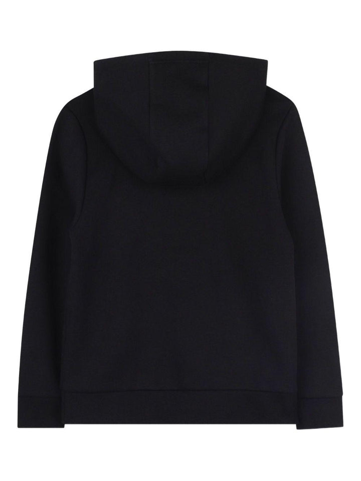 Felpa nera per bambino J52355 09B Boss Kids 