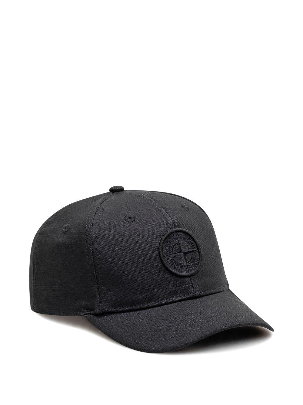 Cappello blu navy per bambino 69100001S0248 V0020 Stone Island Kids 