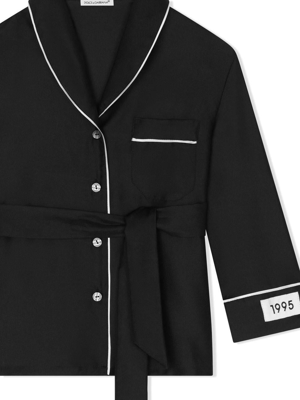 Camicia nera per bambina