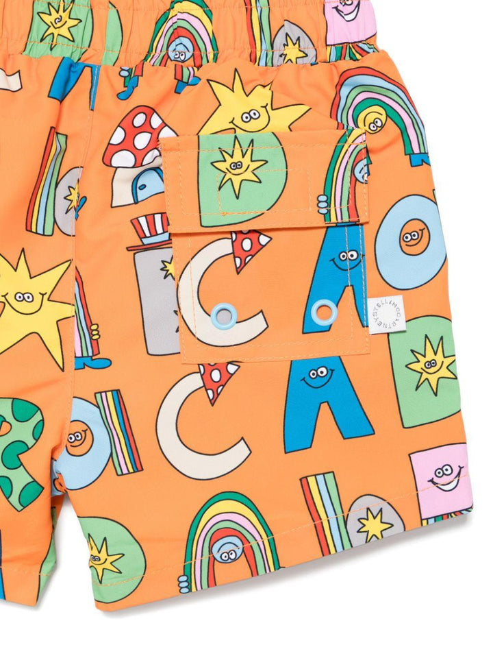 Costume arancione zucca per neonato