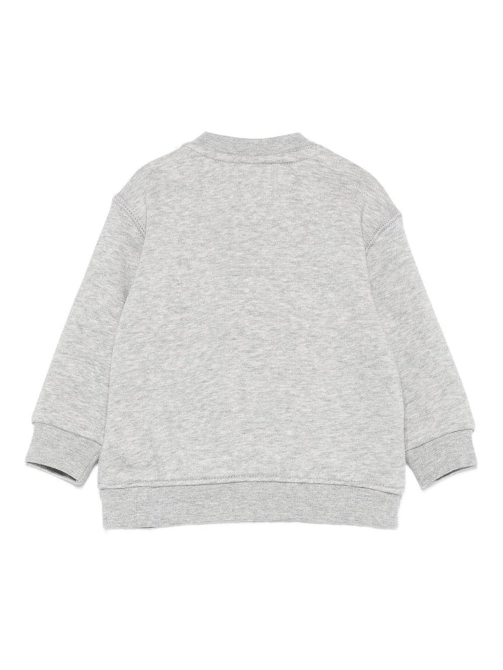 Felpa grigia per neonato 320P00514 001 Ralph Lauren Kids 