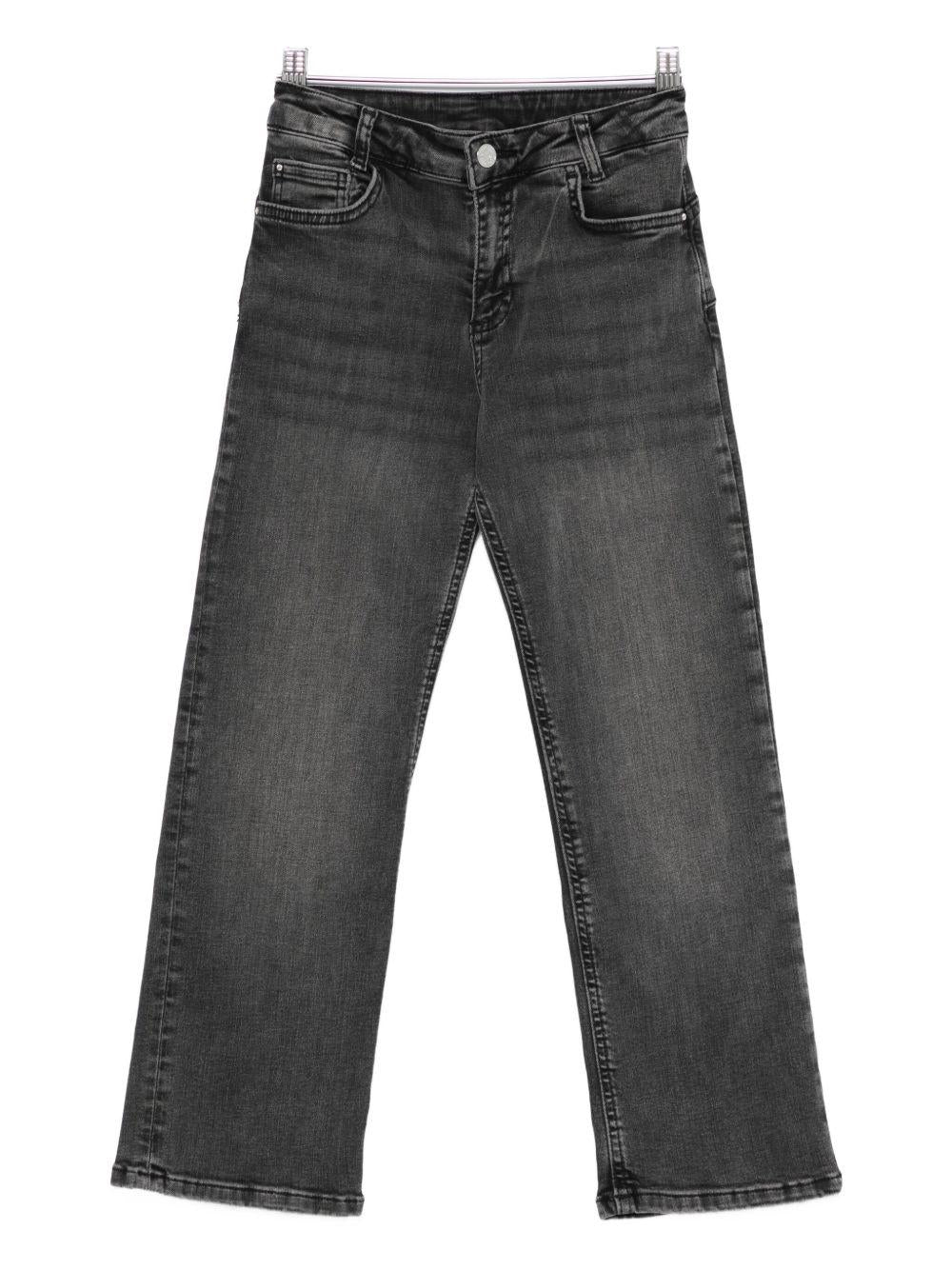 Jeans grigio scuro per bambina GF5122D0236 87055 Liu Jo 