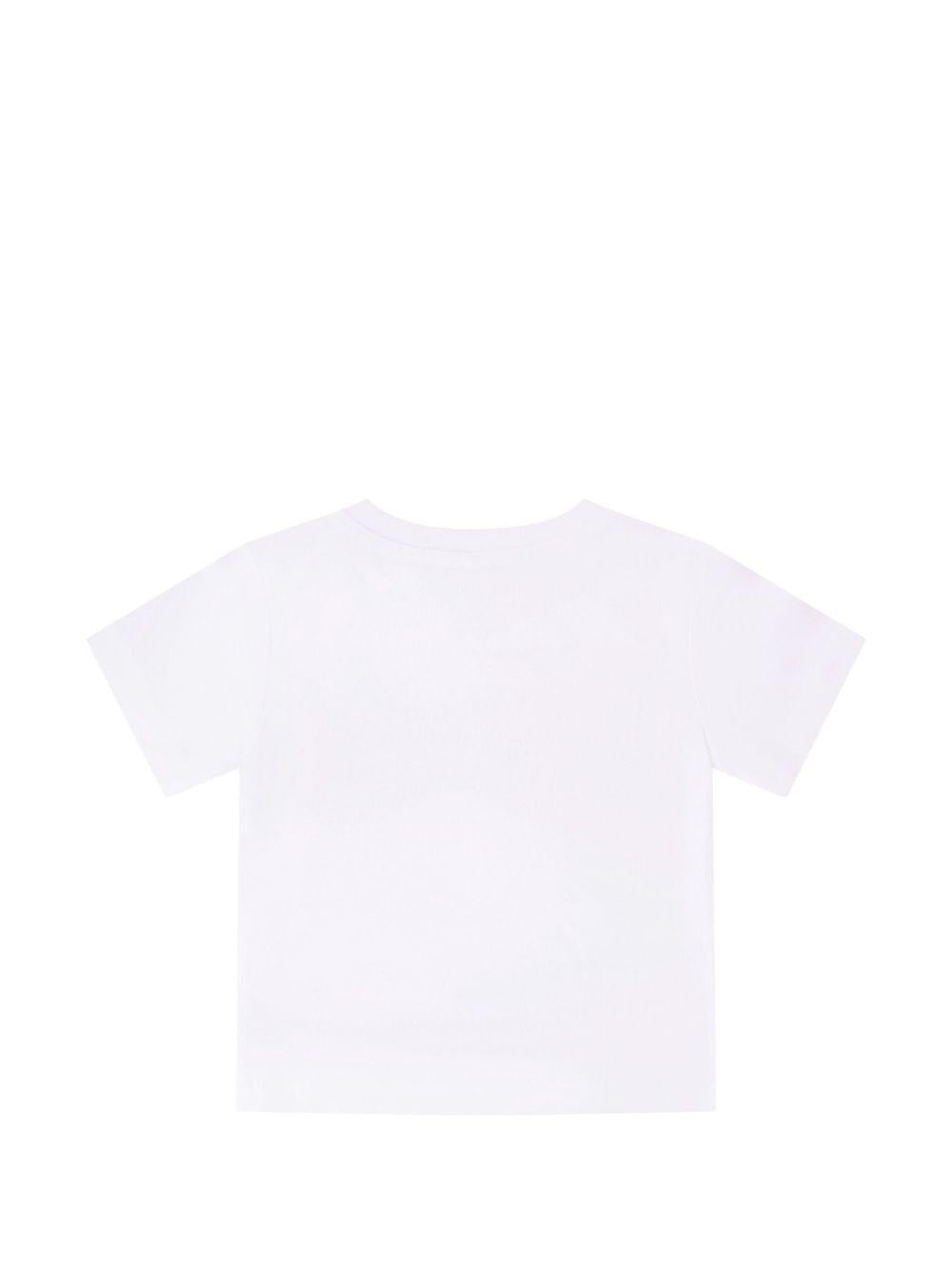 T-shirt bianca per neonato TY8560Z0434 100 Stella McCartney Kids 