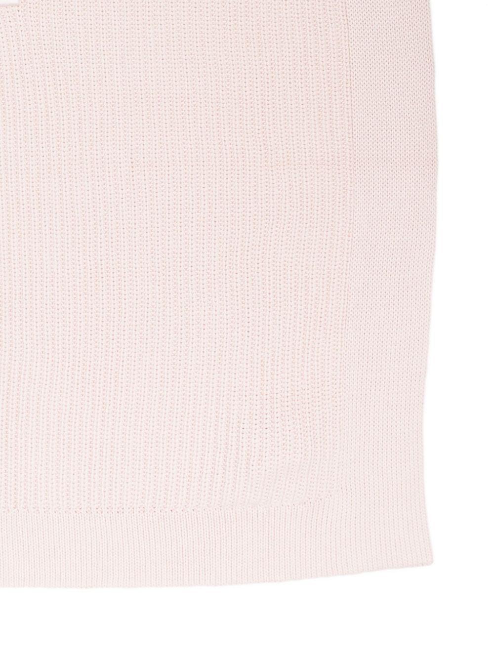 Coperta rosa per neonata ENCO077CFL061 C037 Elisabetta Franchi Kids 