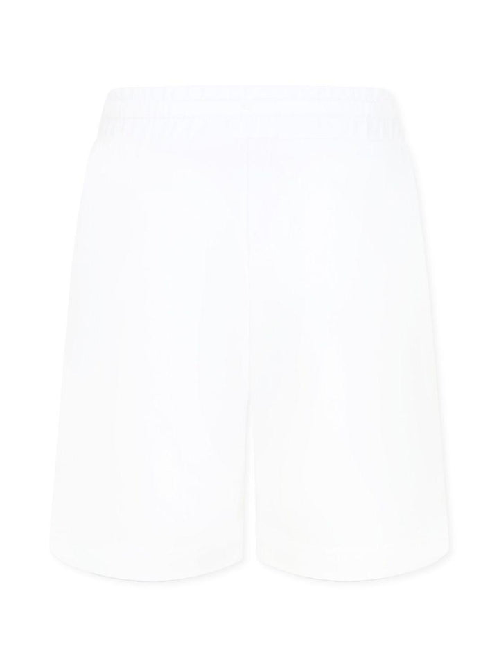 White Bermuda with logo