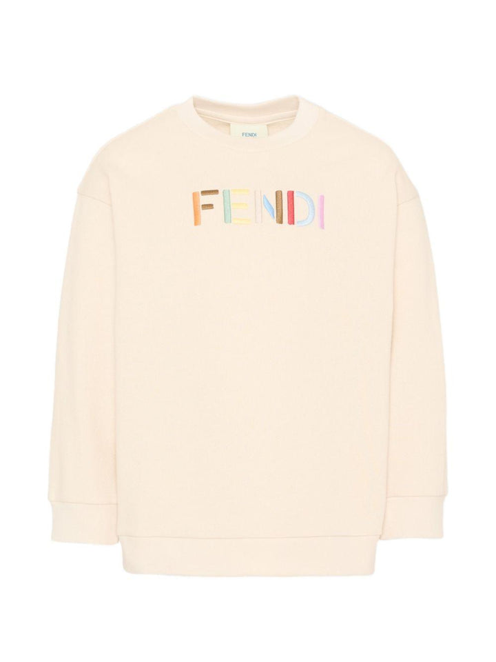Felpa pietra per bambino JUH1145V0 F0XW5 Fendi Kids 