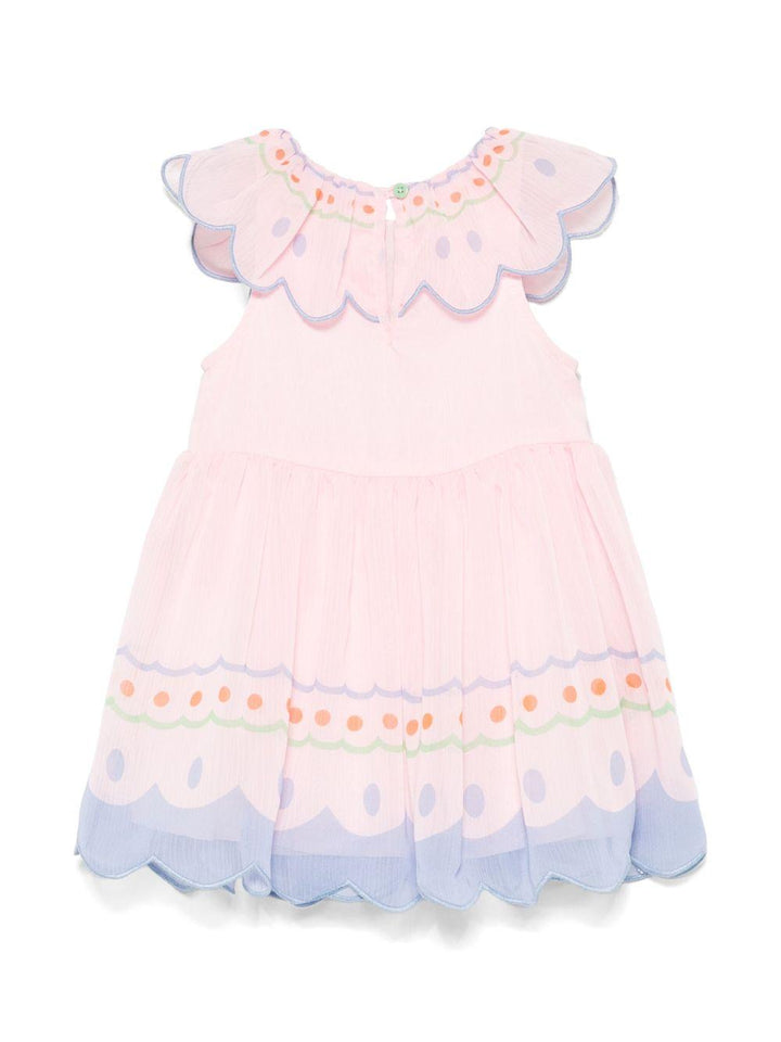 Abito rosa chiaro per neonata TW1052Z2299 50H Stella McCartney Kids 