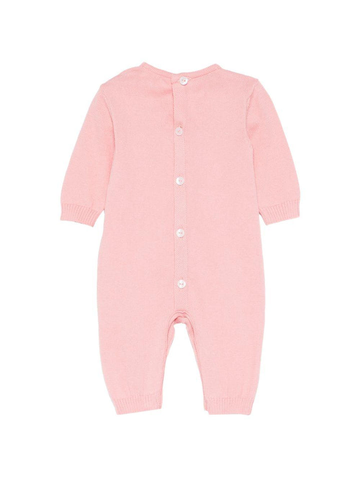 Tutina rosa intenso per neonata BNTU026CFL105 C091 Miss Blumarine 