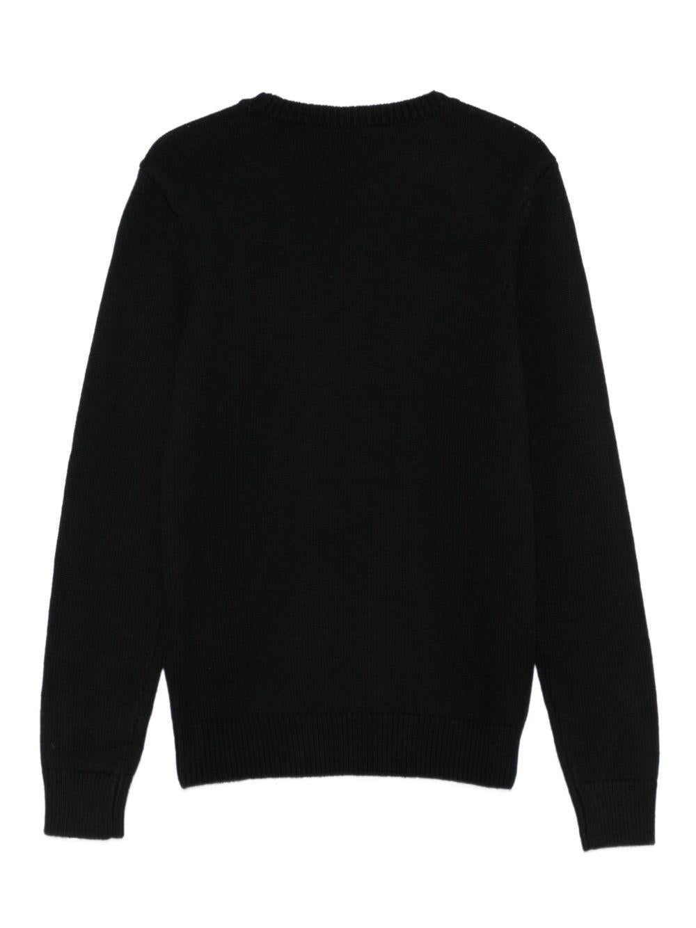 Maglione nero per bambino J02430KYAYX K900 Diesel Kids 