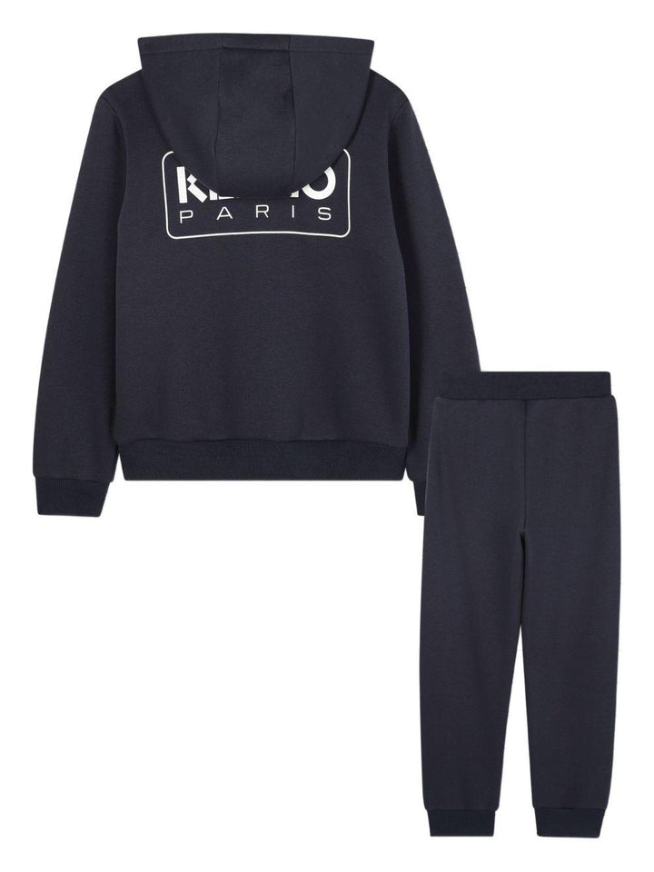 Completo sportivo blu navy per bambino K61468 845 Kenzo Kids 