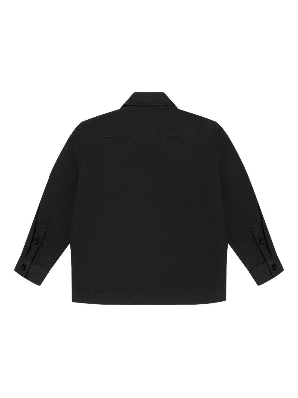 Camicia nera per bambino CNC007LOC05 60100 C.P Company Kids 