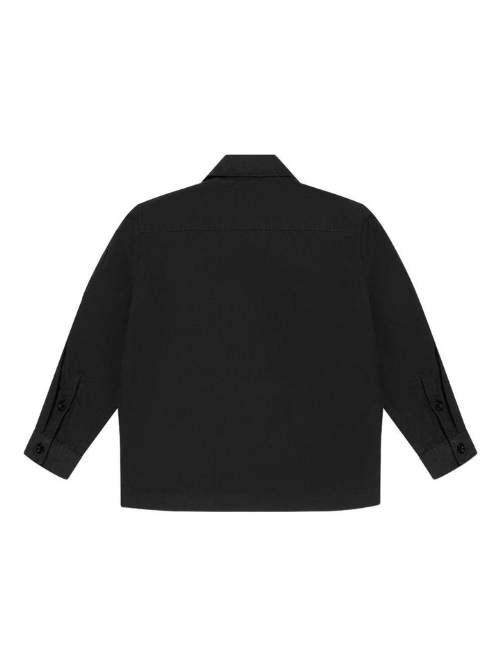 Camicia nera per bambino CNC007LOC05 60100 C.P Company Kids 