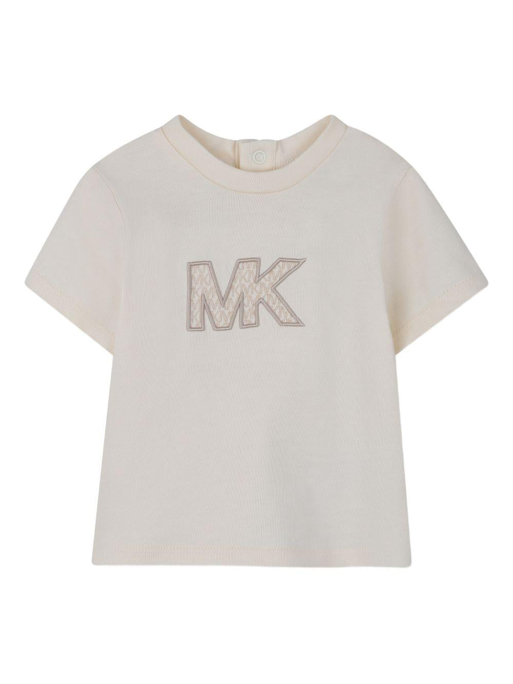 Completo bianco sporco per neonata R30547 190 Michael Kors Kids 