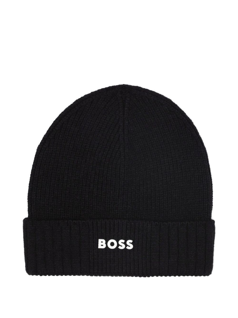 Cappello nero per bambino J52616 09B Boss Kids 