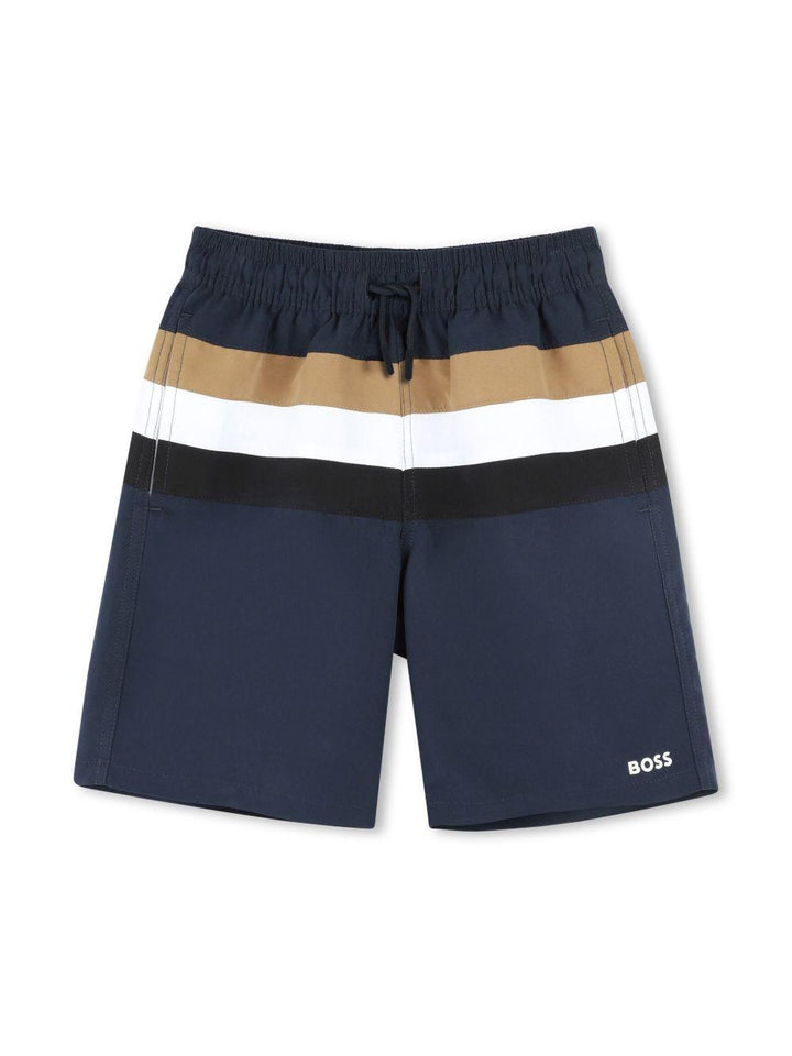 Costume blu navy/multicolore per bambino