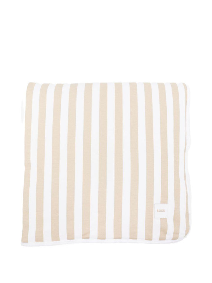 Coperta bianca/beige per neonato J53093 249 Boss Kids 