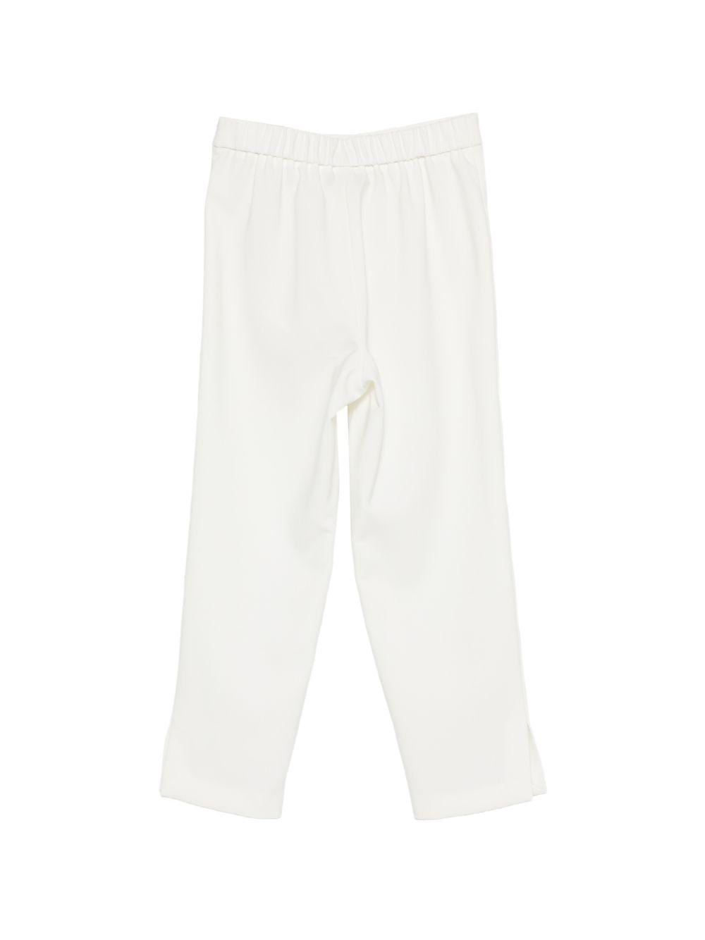 Pantalone bianco per bambina 261GJ2Q56 00526 Twin Set 
