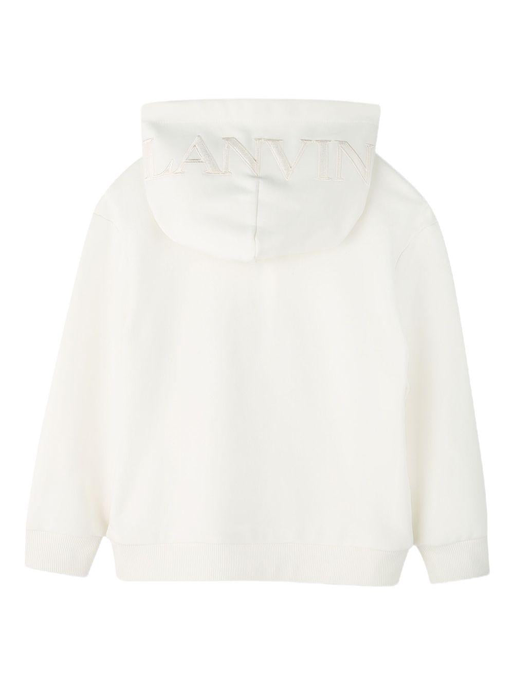 Felpa bianco per bambino N30316 N89 Lanvin Enfant 