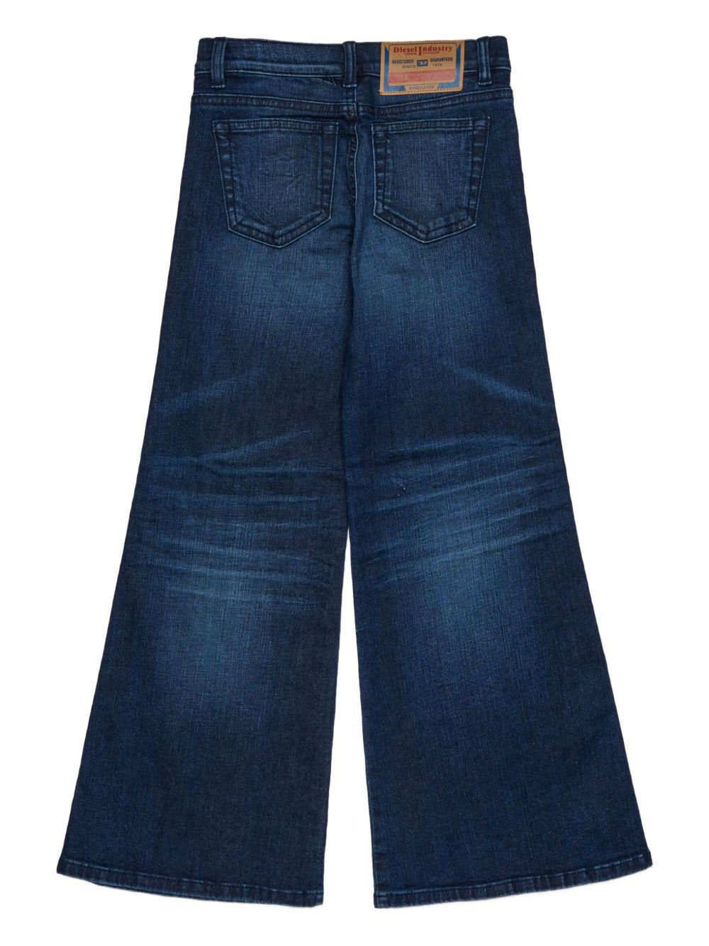 Jeans blu indaco per bambina J00816KXBQL K01 Diesel Kids 