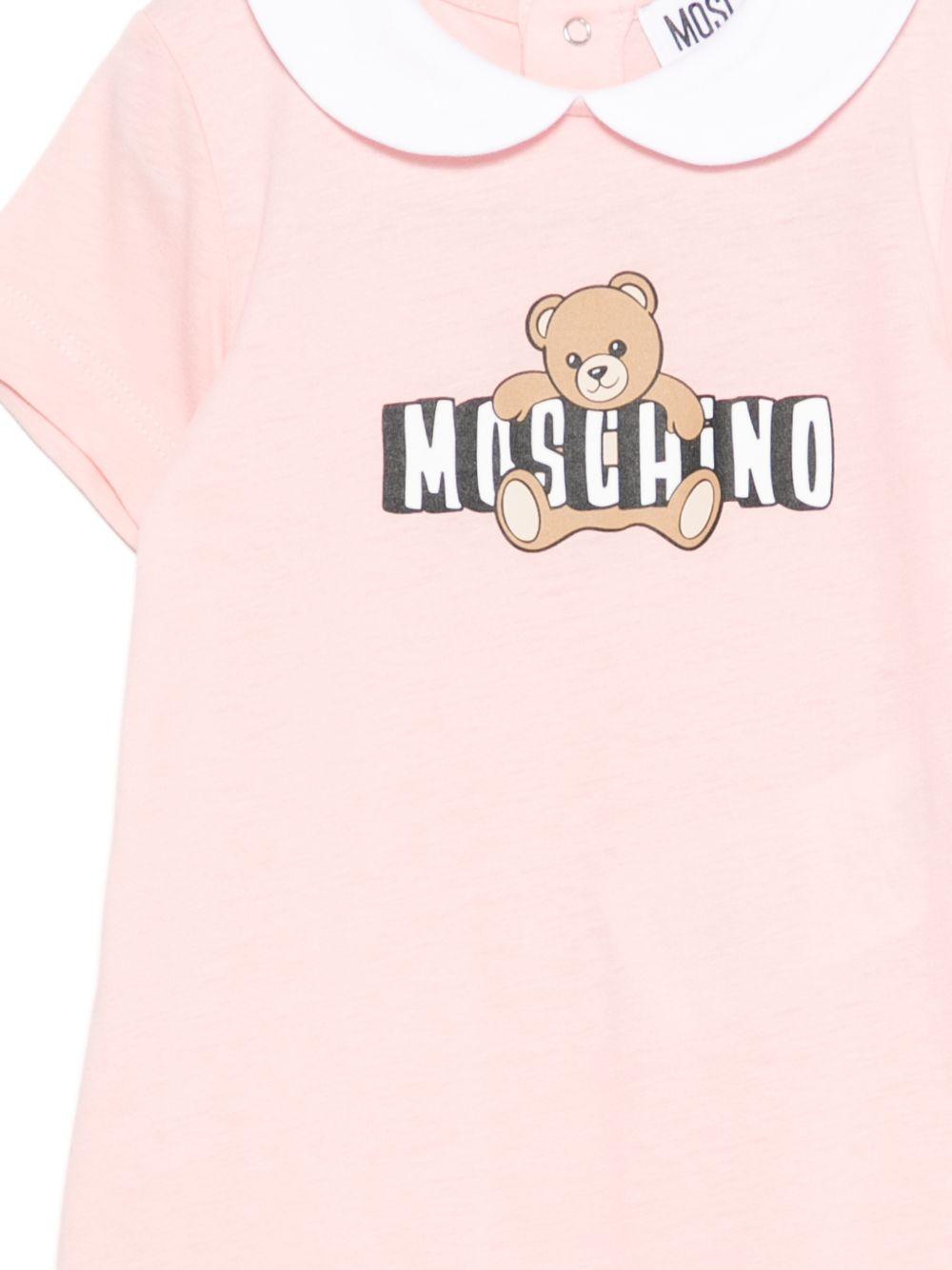 Tutina rosa per neonata MNY03YLAA03 50209 Moschino Kids 
