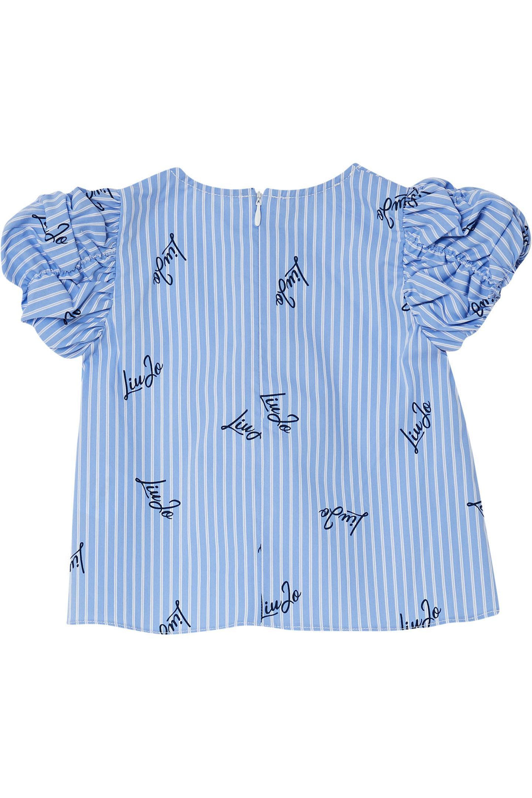 T-shirt azzurro per bambina