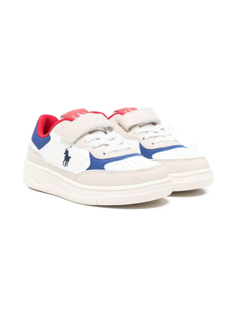 Sneakers bianco per bambino RL03405101 MAS Ralph Lauren Kids 