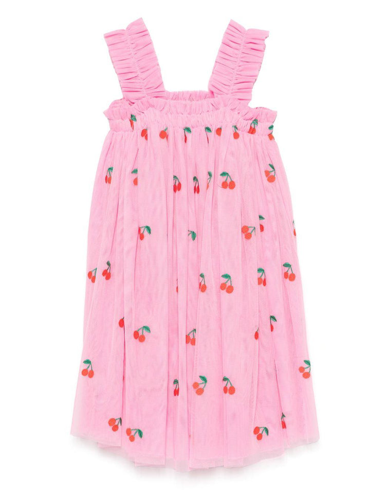 Abito rosa shocking per bambina
