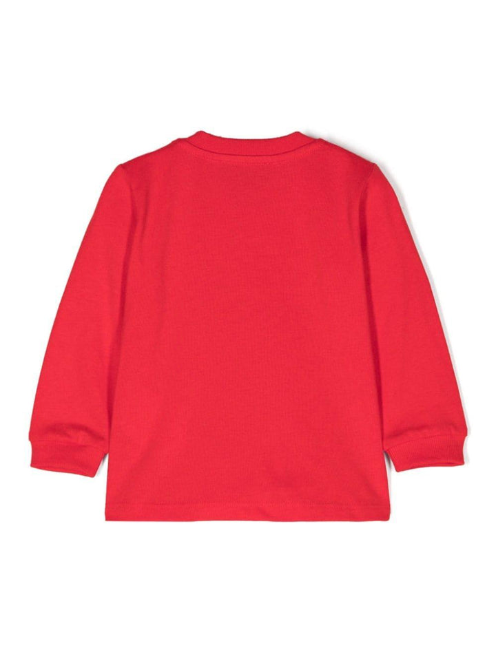 Red baby t-shirt with logo