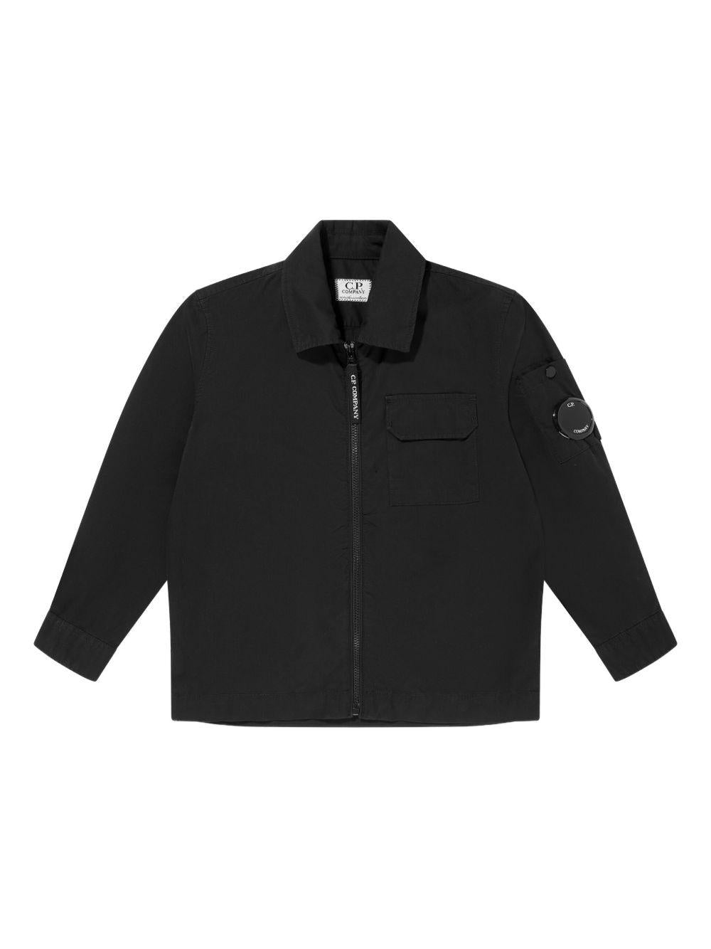 Camicia nera per bambino CNC007LOC05 60100 C.P Company Kids 