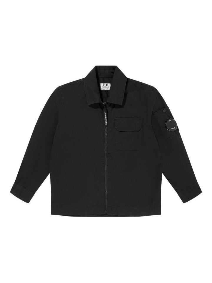 Camicia nera per bambino CNC007LOC05 60100 C.P Company Kids 