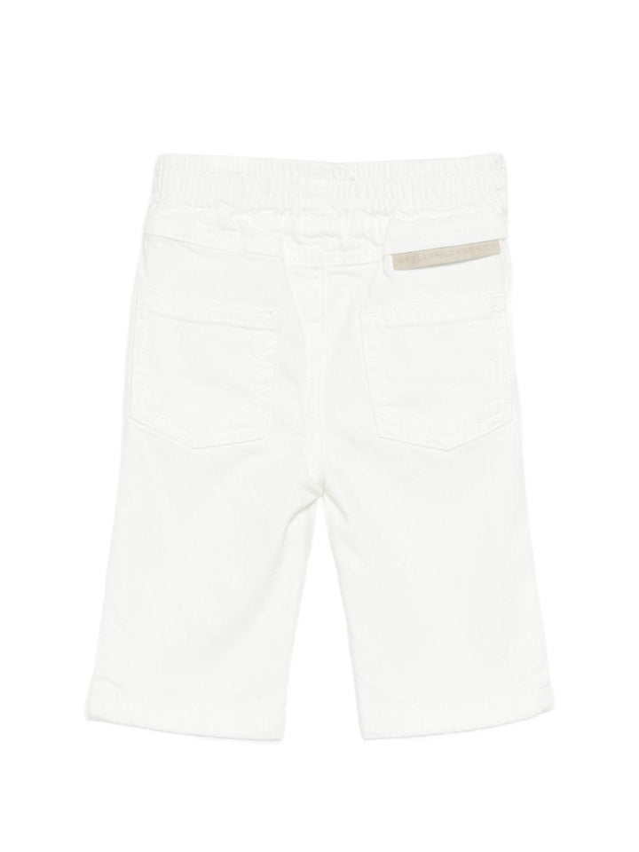 Pantalone bianco per neonata TY6150Z0156 101 Stella McCartney Kids 