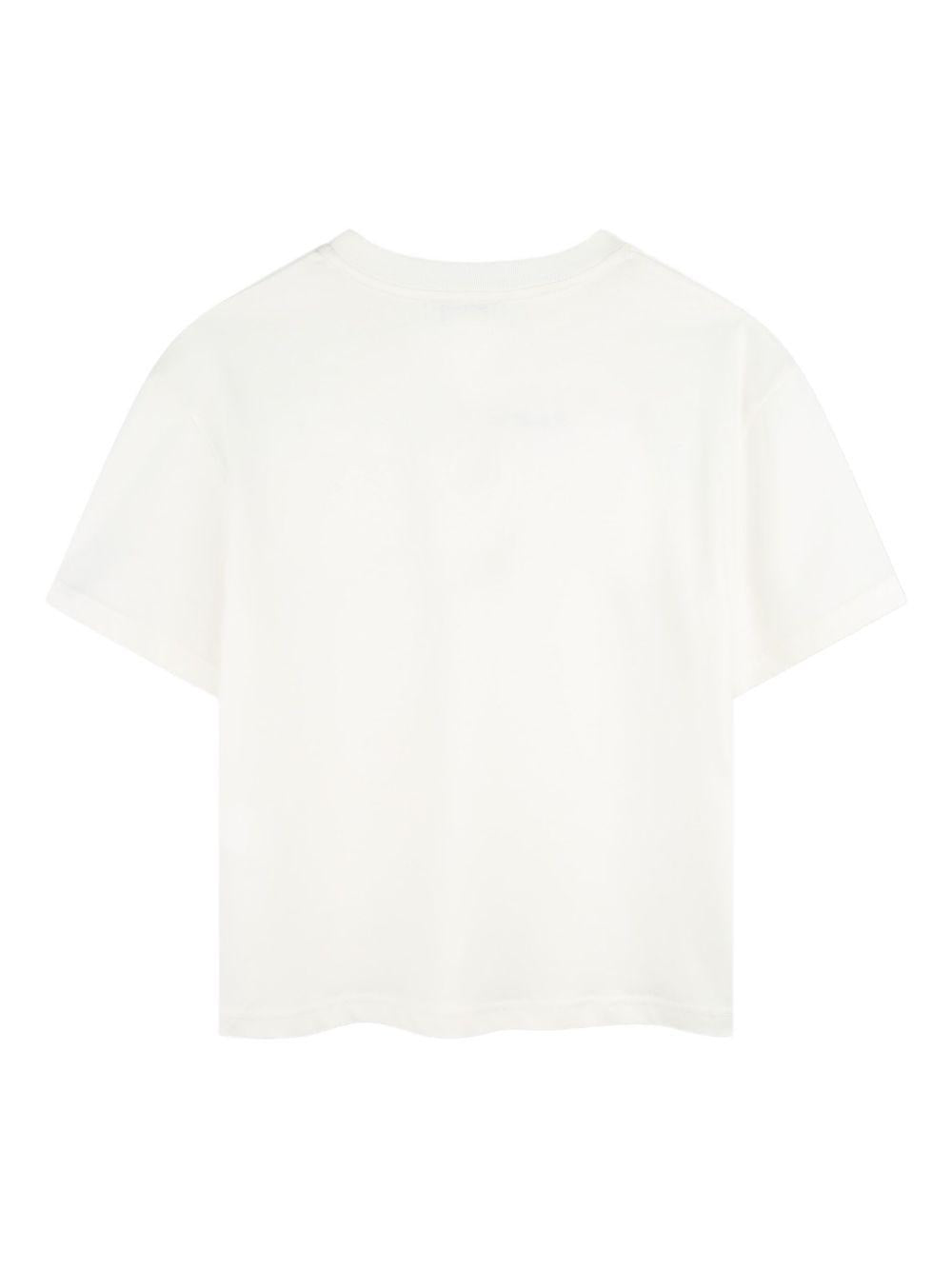 T-shirt bianco per bambino N30283 117 Lanvin Enfant 