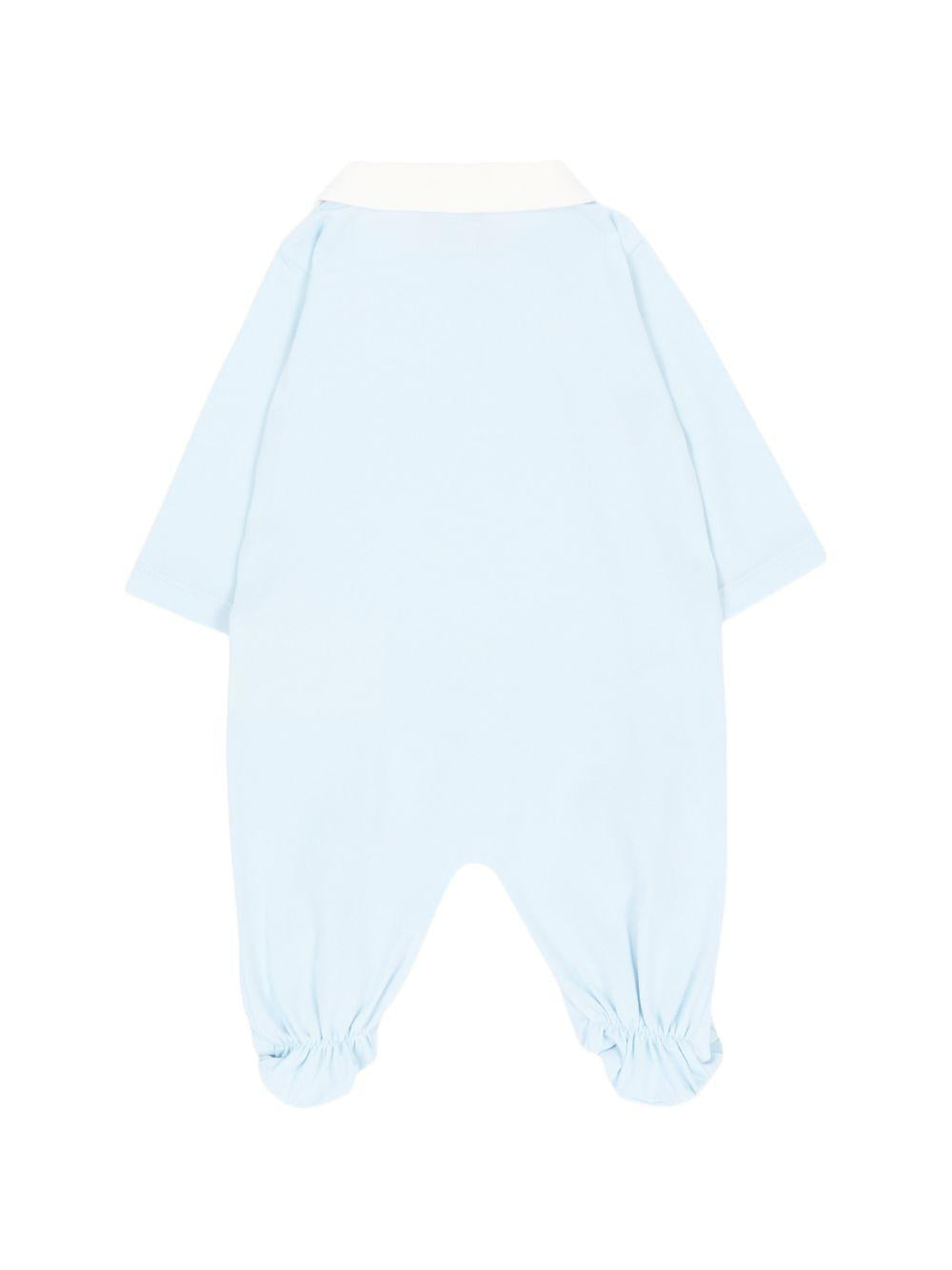 Tutina azzurra per neonato BUK167ST8 F19J4 Fendi Kids 