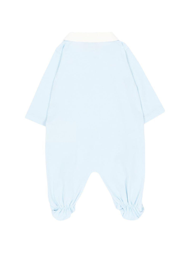 Tutina azzurra per neonato BUK167ST8 F19J4 Fendi Kids 