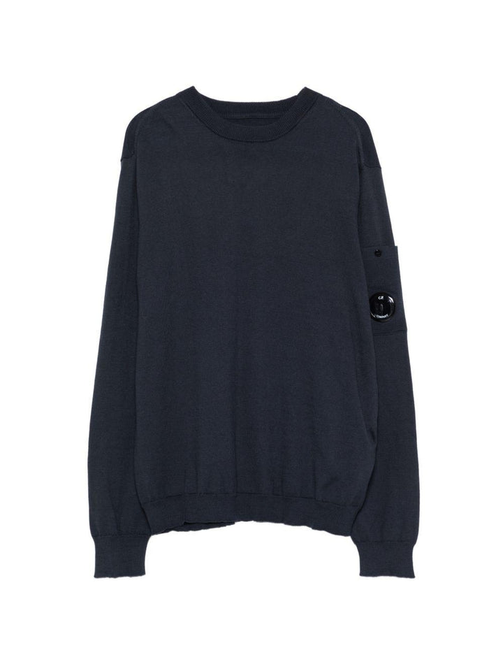 Maglione blu eclissi per bambino CUW00OLHE83 41150 C.P Company Kids 
