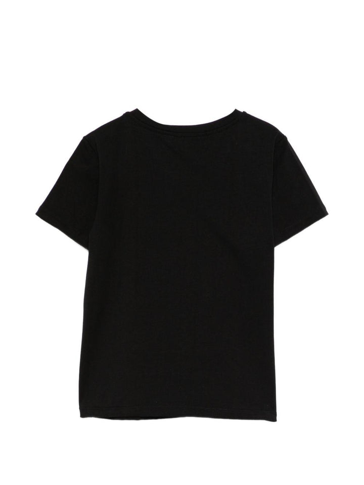 T-shirt nera per bambina 261GJ2251 13558 Twin Set 