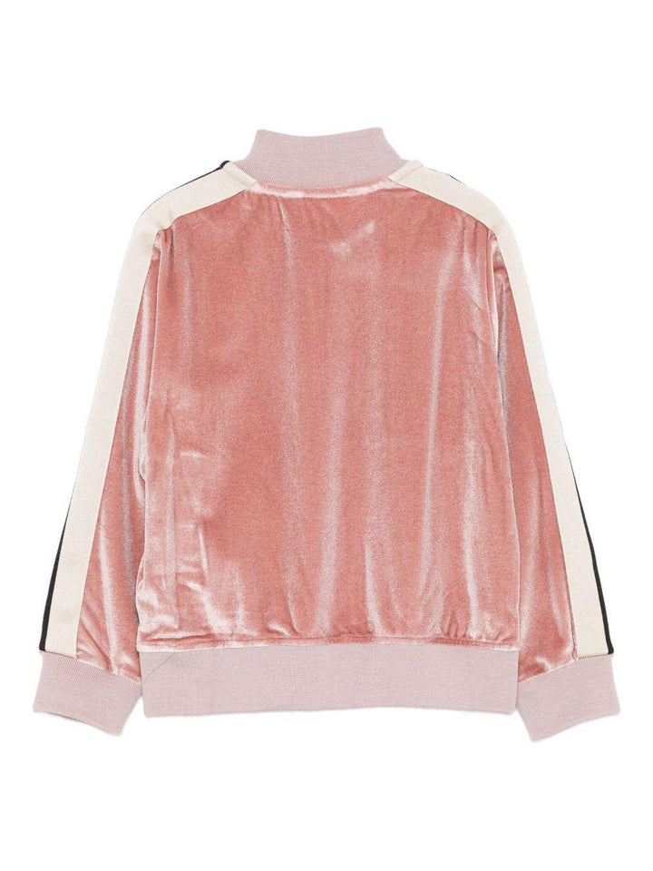 Giacca rosa per bambina PGBD002F25FLE002 3010 Palm Angels Kids 