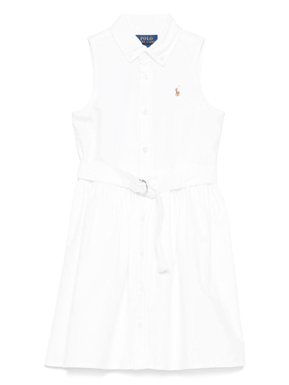 Abito bianco per bambina 313934188 001 Ralph Lauren Kids 