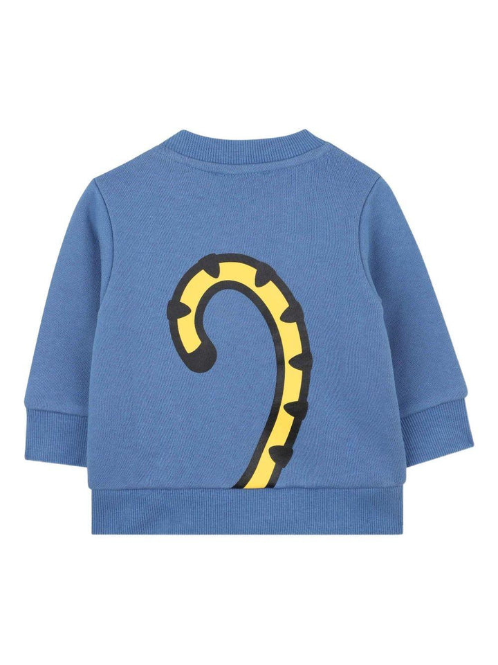 Completo sportivo blu celo per neonato K61502 780 Kenzo Kids 