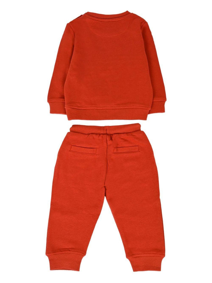 Completo sportivo rosso per neonato TIA25015CF EMB Trussardi Kids 