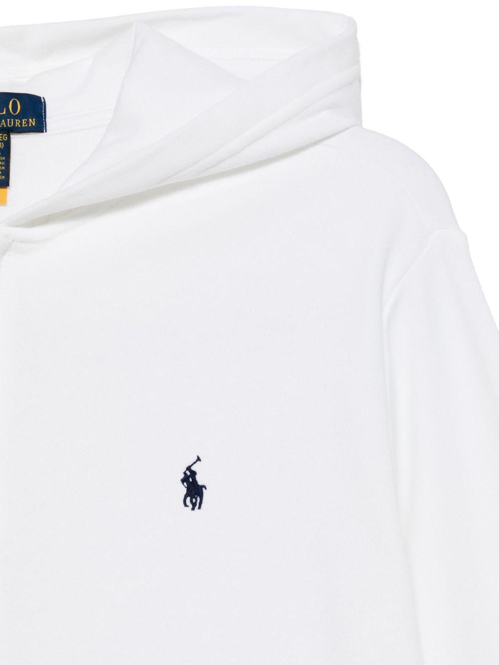 Felpa bianca per bambino 323964134 001 Ralph Lauren Kids 
