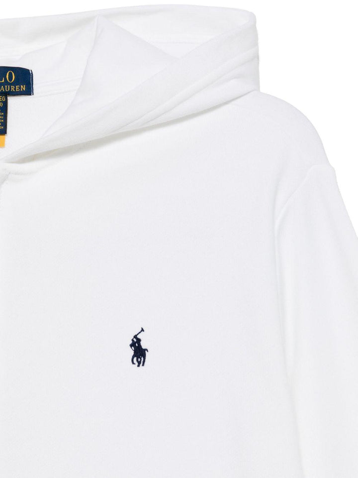 Felpa bianca per bambino 323964134 001 Ralph Lauren Kids 