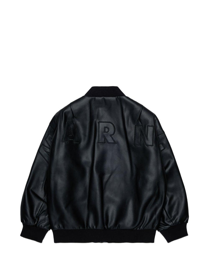 Giacca nera per bambino M01977M00W2 0M900 Marni Kids 
