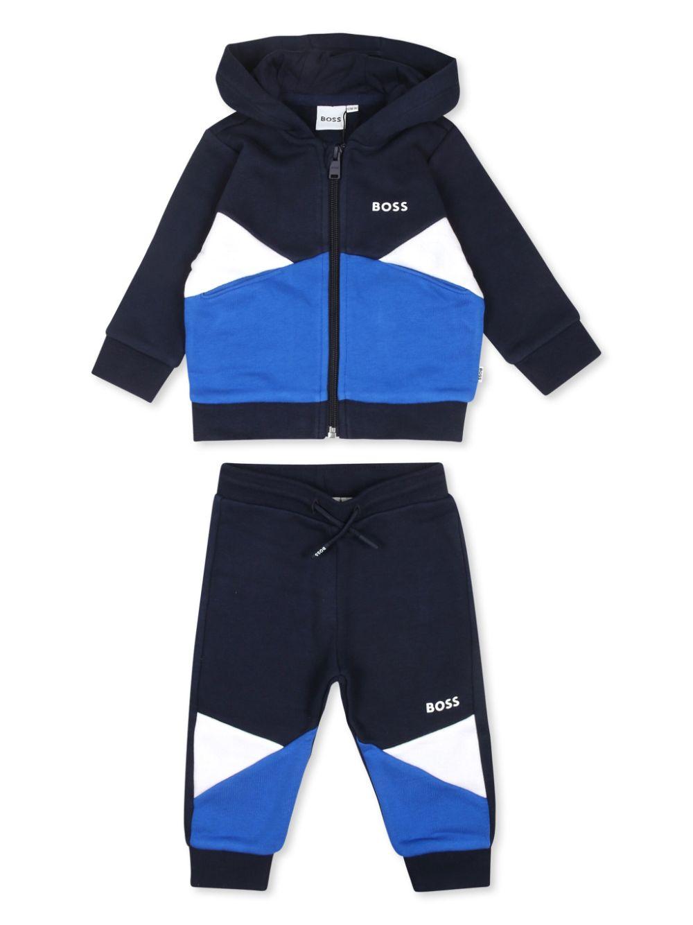 Completo sportivo per neonato con logo
